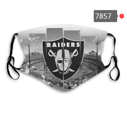 NFL 2020 Oakland Raiders #31 Dust mask with filter->nfl dust mask->Sports Accessory